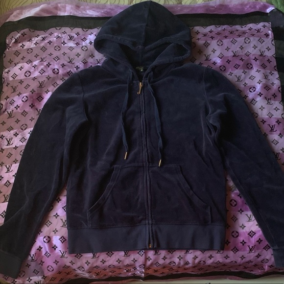 Navy blue juicy Couture tracksuit top✨ - Picture 4 of 4